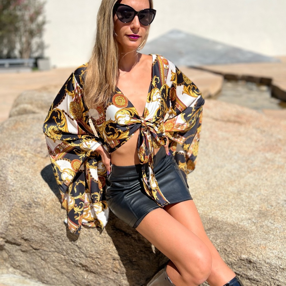 Couture Winged Blouse